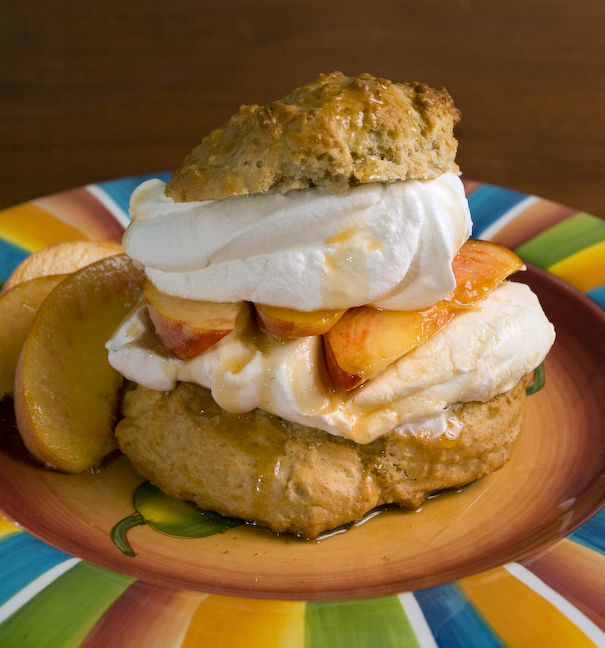 peach shortcake