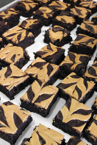 white chocolate brownies